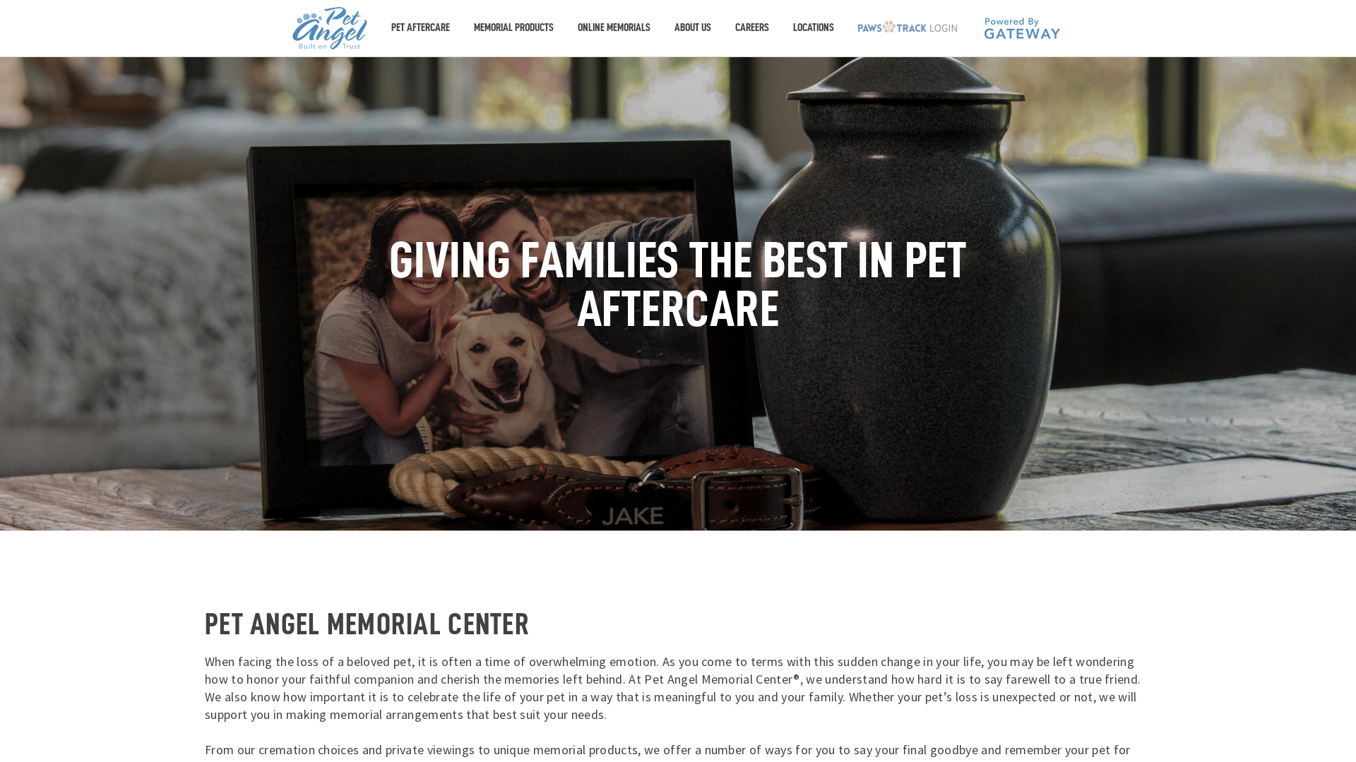 Pet Angel Memorial Center